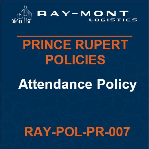 RAY-POL-PR-007 Attendance Policy